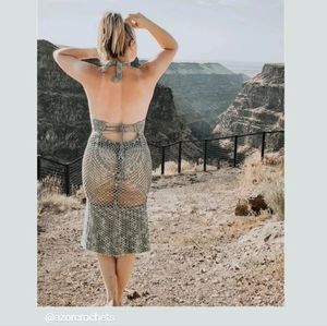 Crochet Cover-up Dress